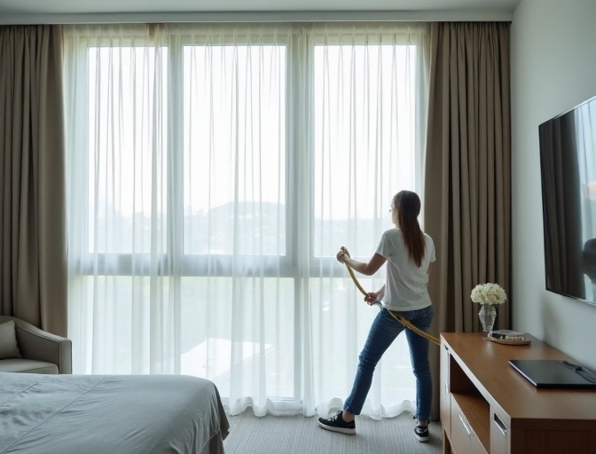 Thornlands Sheer Curtain Cleaning